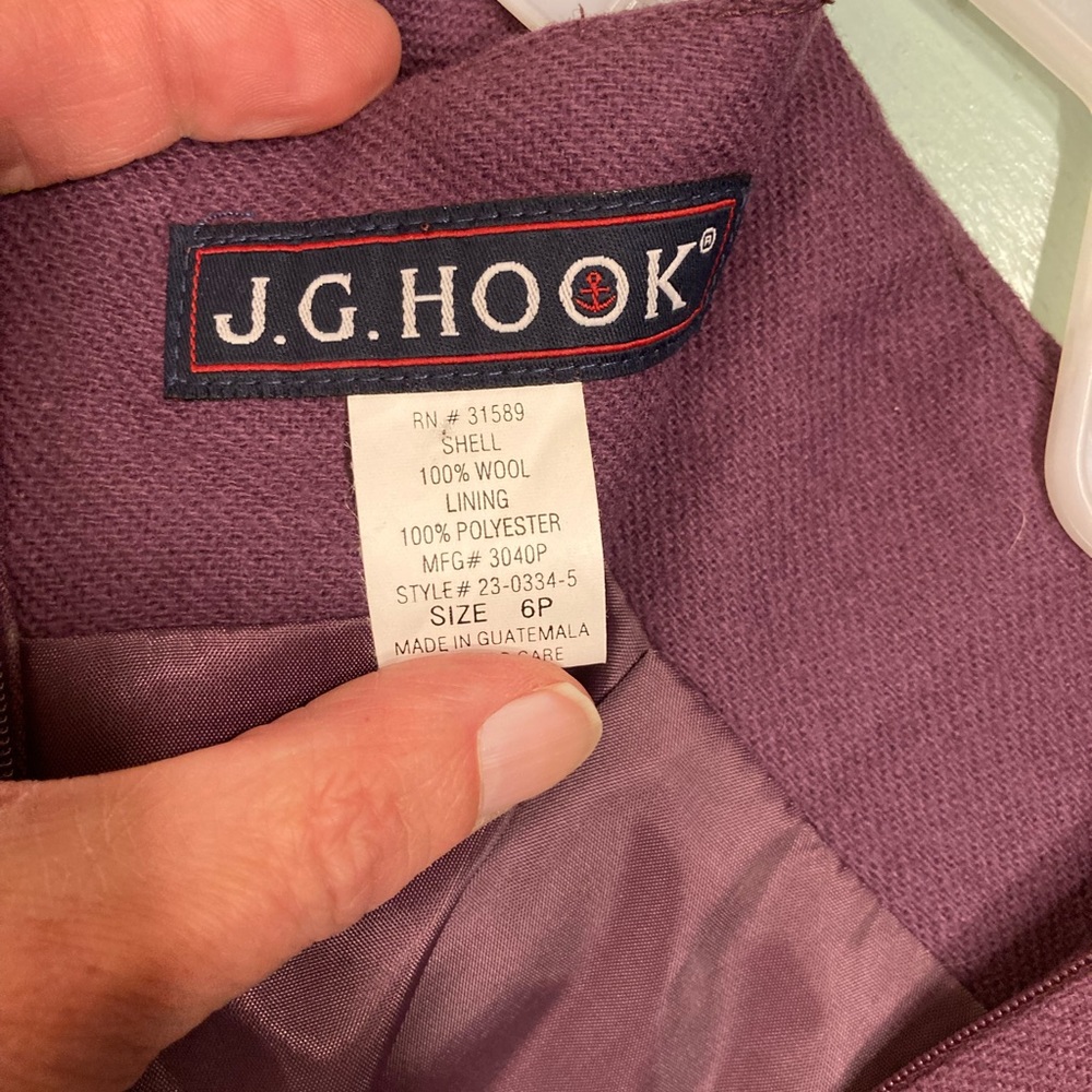 J.g. Hook wool skirt vintage dead stock - Picture 10 of 10